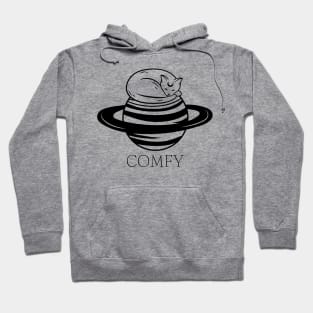 Comfy Space Cat Hoodie